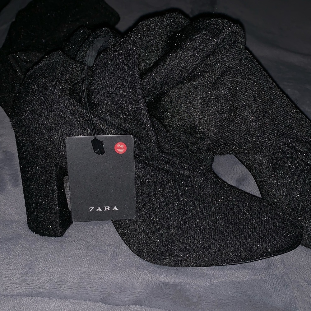 Zara thigh high boots